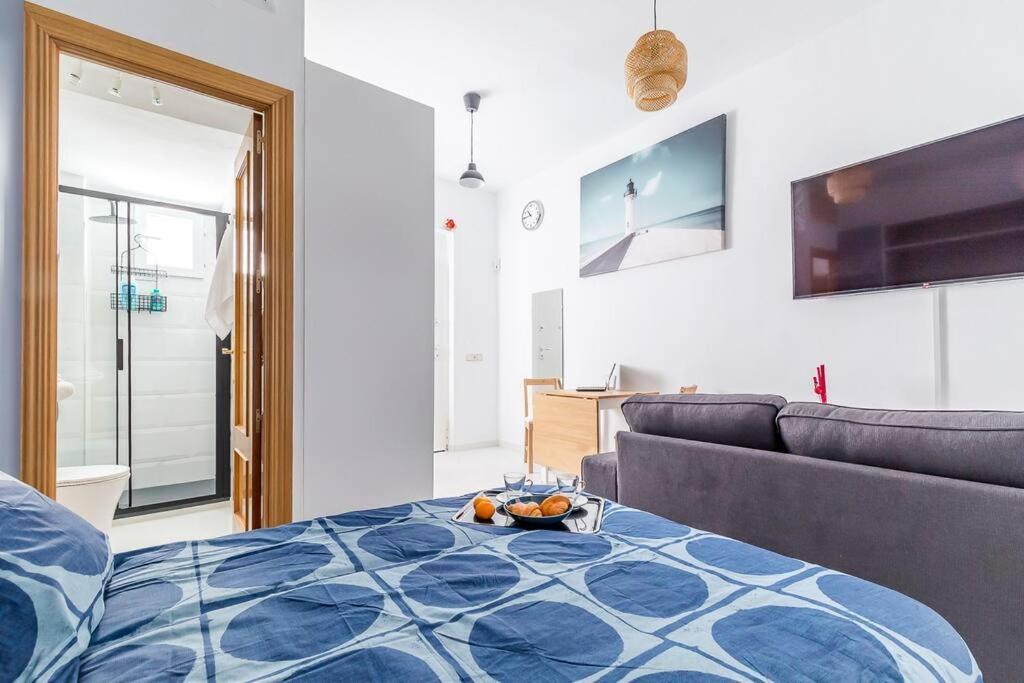 Estudio Acogedor En Zona Norte Madrid Luaran gambar