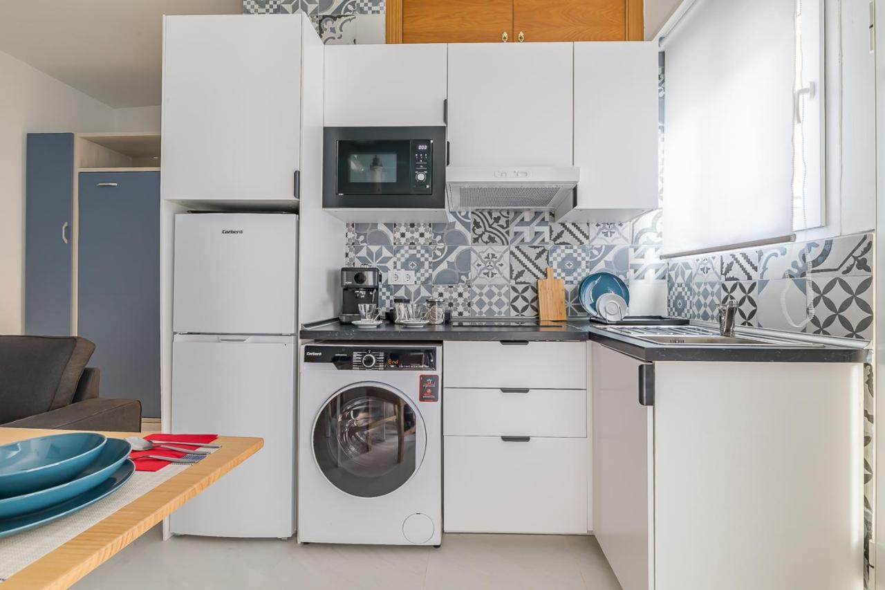 Estudio Acogedor En Zona Norte Madrid Luaran gambar