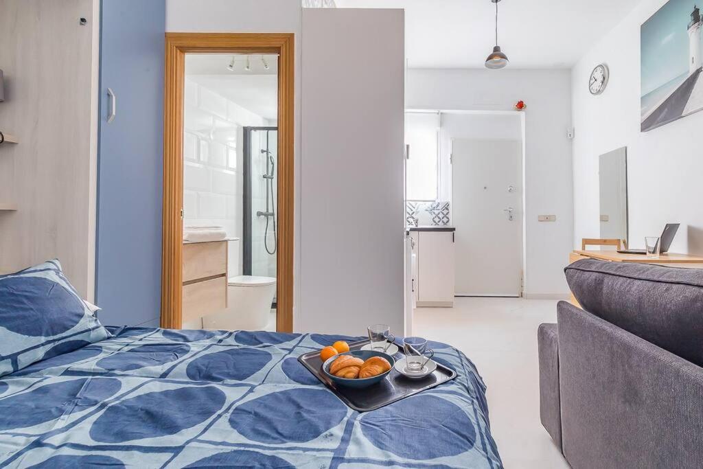 Estudio Acogedor En Zona Norte Madrid Luaran gambar