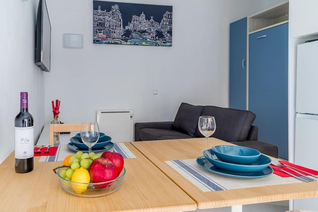 Estudio Acogedor En Zona Norte Madrid Luaran gambar